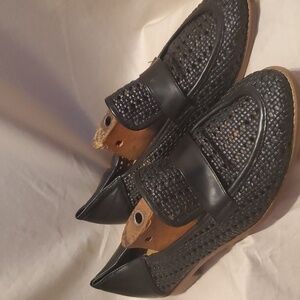 Franco Sarto Vegan Lace Loafers SZ 8.5